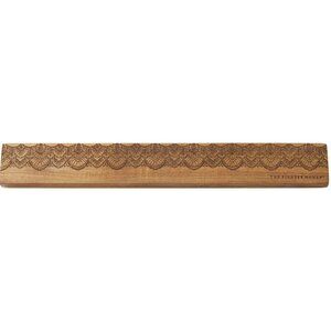 Pioneer Woman Vintage Lace Acacia Wood Magnetic Wall Strip 15in